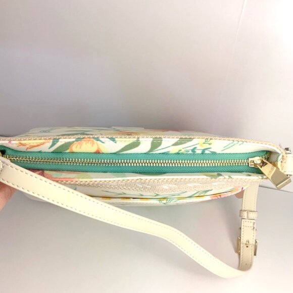 Spartina 449 Zip Shoulder Riverhouse Floral Shoulder Bag - Picture 5 of 7